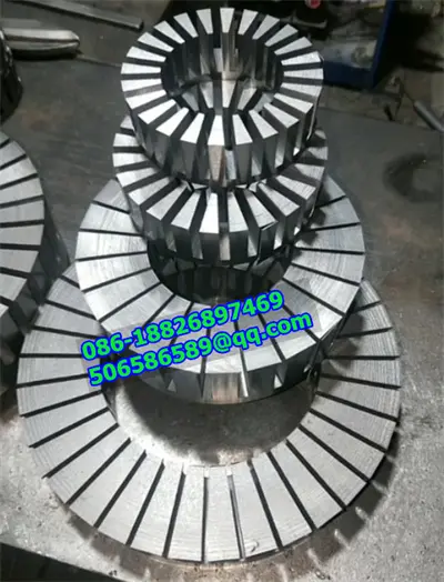 Axial Flux Motor Stator Bonding Lamination Process Tillverkare