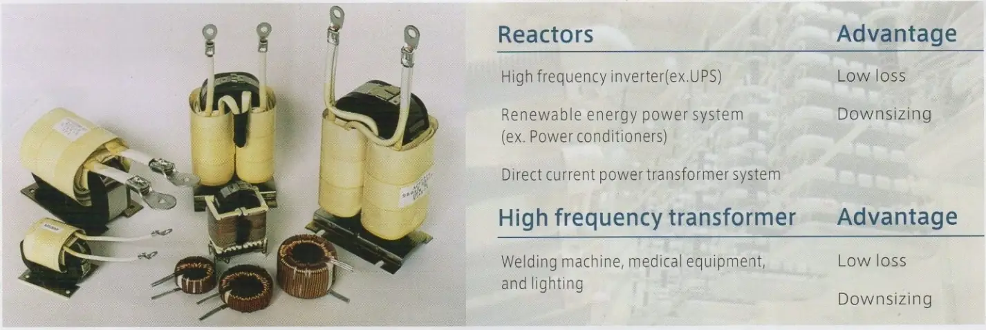 GT-080 ultra ince silikon reaktör transformatörü