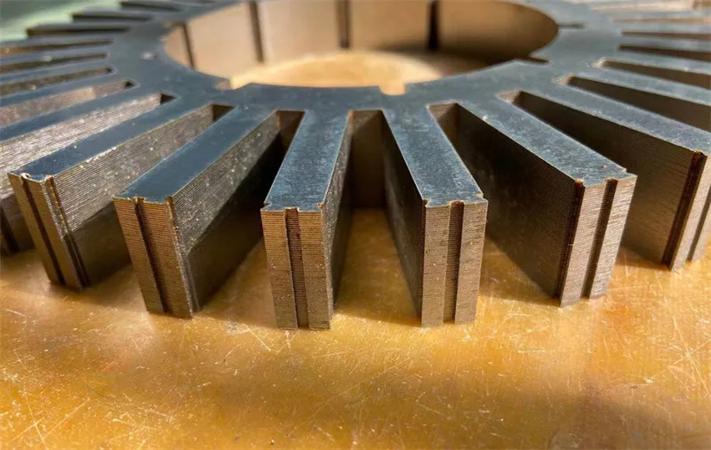 laser cutting for electric motors stator lamination