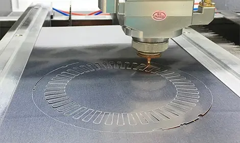 wire EDM motor core lamination