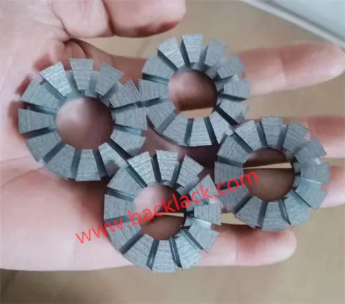 Penelitian Desain dan Pemilihan Material Tumpukan Laminasi Stator Motor Fluks Aksial Tahan Suhu Tinggi dan Umur Panjang